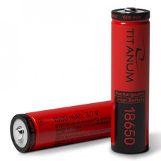 Акумулятор літій-іонний 1500mAh "Titanum Li-Lon" (без захисту) T-18650/1500/1B (1)