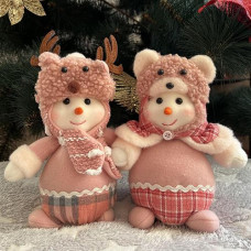 Новорічна фігура "Snowman" 18см R90763 (96)