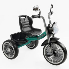 Велосипед 3-х коліс. 10/8" "Best Trike" колеса EVA. стал. рама. фара. кошик. зелений BS-65010 (1)