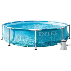Басейн каркасний. круглий 4485л. насос. фільтр 305*76см. INTEX 28208 (1)