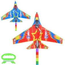 Повітряний змій в куль. "Літак" ширина 127см. довжина 96см. 8*106*2см. 2кол. MR 1158 (100)