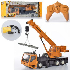 Кран р/к. в кор. акум. USB. рухомі деталі. звук. світло 46*17*12см. 3822 (9)