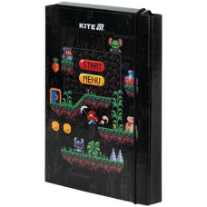 Папка для зошитів Kite В5 на резинці Pixel Game картонна K25-210-2 (1)