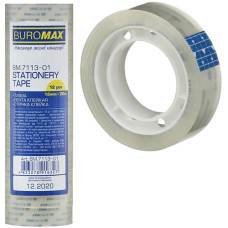 Стрічка клейка Buromax 12мм/20м. BM. 7113-01 (12/720(60))