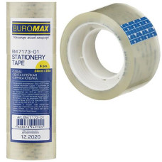 Стрічка клейка Buromax 24мм/20м. BM. 7173-01 (6/360)