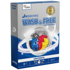 Порошок для прання "Wash&Free" 400гр. (1)
