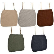 Подушка на стілець "Waffle" 37*40см. мікс. кол. R94338 (100)