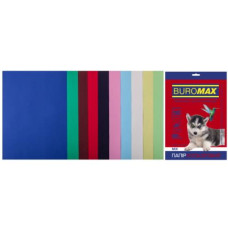 Папір офс А-4 50арк./80гр. 10кол. Dark+Pastel 27211150-99 BM BUROMAX