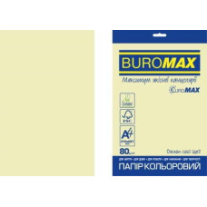 Папір офс А-4 20а/ 80г Pastel Euromax бежевий 2721220E-28 BM BUROMAX