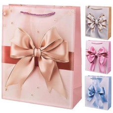Пакет подарунковий паперовий "Bow" 30*41*12см. R98475-L (360)