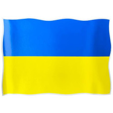 Наклейка на машину "Прапор України" 35*25см. 783394 (1/100)