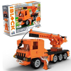 Конструктор в кор. "Kids hits IBLOCK JUNIOR "Вантажний кран" 267дет. 32*22*5см. KH53/002/5 (24)