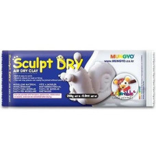 Маса для моделювання біла самозастигаюча 250гр. "Sculp Dry" MUNGYO 985503 ROSA