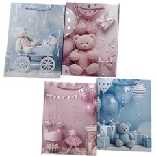 Пакет подарунковий паперовий "Happy birthday" 26*32*10см. R34687-M (480)