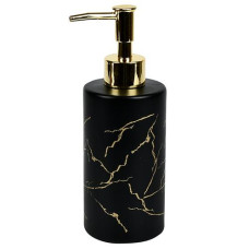Дозатор для рідкого мила "Black marble" 350мл. R89573 (48)