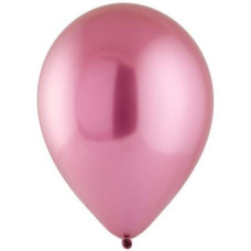 Кульки латексні "Хром Сатин Темно-рожевий Flamingo" 30см. 12" (50) 1102-1846 &&