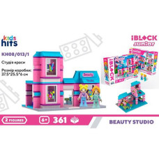 Констpуктор в кор. "IBLOCK "Junior "Студія Краси" 361дет. 38*26*6см. KH08/013/1 (12)
