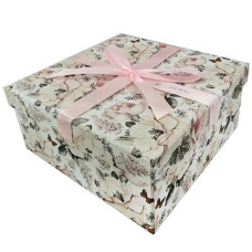 Коробка подарункова 3в1 18x18x7,5cm,21x21x9,5cm,24x24x10cm ( Велика = 90 ) HK12 (1)