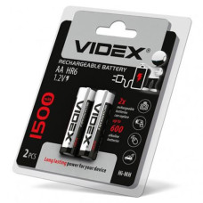 Акумулятор на бліст. 1500mAh "Videx" AA/HR6 ціна за 1шт. VD0106 (2)