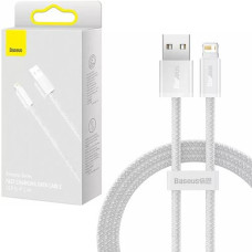 Кабель зарядний Baseus "Dynamic" (USB-iP) 2.4A. 2.0м. CALD000502 (1)