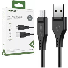 Кабель зарядний AceFast (USB-Micro) 2.4A. 1.2м. C3-09 (1)