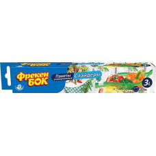 Пакет для заморозки "Фрекен Бок" 3.0л. 10шт. слайдер в кор. 88075 (24)