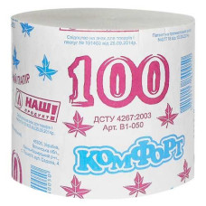Туалетний папір Комфорт 100м (48)