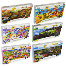 Пазли "Puzzle"   44ел. "Картинка-пазл" мікс. вид. Р44-03-01,02,03,04,05 Danko toys (12)