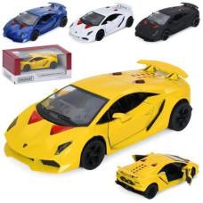 Машинка в кор. метал. "KINSMART Lamborghini Sesto Elemento" інерц. гум. колеса. KT 5359 W (24)