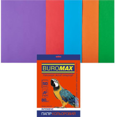 Папір офс А-4 50а/80г 5 кол Intensiv 2721350-99 BM BUROMAX