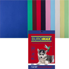 Папір офс А-4 20а/80г 10 кол Dark+Pastel 27211120-99 BM BUROMAX