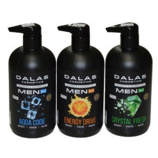 Гель для душу "Dalas Cosmetics Men" 550мл. в асорт. (1)