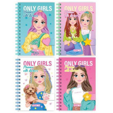 Блокнот для дівчаток "Only Girls Planner" LS-01 Апельсин (48)