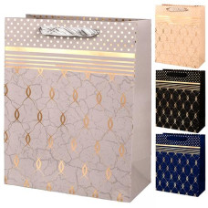 Пакет подарунковий паперовий "Fashion" 14*15*7см. R98565-XS (1080)