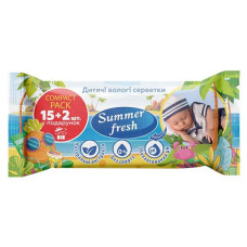 Серветка волога  15шт. "Summer Fresh" в асорт. (72)
