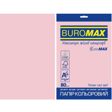 Папір офс А-4 20а/ 80г Pastel рожевий EUROMAX 2721220E-10 BM BUROMAX