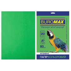 Папір офс А-4 20а/ 80г Intensiv зелений  2721320-04 BM BUROMAX
