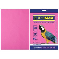 Папір офс А-4 20а/ 80г Intensiv малиновий  2721320-29 BM BUROMAX