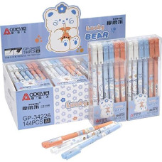 Ручка пише-стирає "Bear" 0.5мм. СИНЯ 34226 (12)