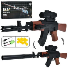 Автомат в кор. акум. на кульках. USB. лазер 35*19*6см. 2030-1A (12)