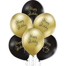 Кульки латексні з малюнком "Happy Birthday Елегантний" 30см. 12" (25) 3103-1483 &&