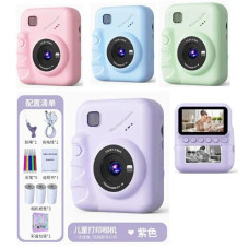 Фотоапарат-принтер в кор. акум. USB. 3рулони. 3 ігори. zoom 6x. 4вид. 78575 (30)