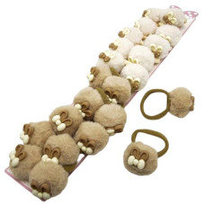 Резинка дитяча з помпоном 6-5569 (20) &x2gs