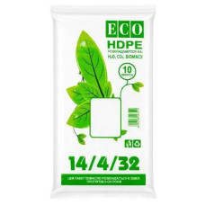 Фасовка пакет 14*32см. "HDPE Eco" 1000шт. (15)