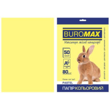 Папір офс А-4 50а/ 80г Pastel жовтий 2721250-08 BM BUROMAX