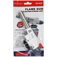 Пальник газовий з п'єзопідпалом та регулятором полом'я на балон "FLAME GUN" №920 РЕМП 10,74 OSM (10)