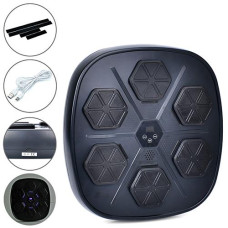 Боксерський набір в кор. тренажер-мішень. 6цілей. 9швид. 9реж. Bluetooth 45*47*8см. MS 4234-GL (1)