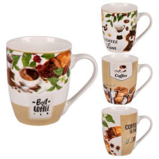 Чашка 350мл. "Coffee Lover" мікс. вид. R10287 (72)