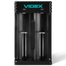 Зарядний пристрій Videx універсальний (2 канали, USB, під всі типи) VCH-L201