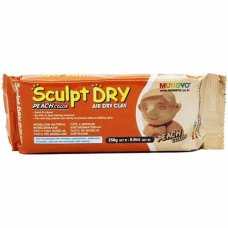 Маса для моделювання персикова самозастигаюча 250гр. "Sculp Dry" MUNGYO MF250 ROSA